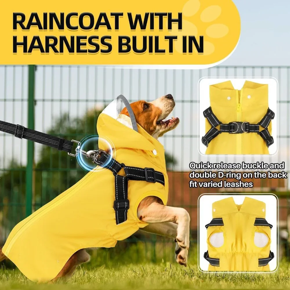 Dog Raincoat Size: Small